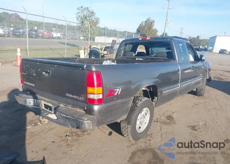 2000 Chevrolet Silverado 1500 Lt из США, поврежденный, VIN 1GCEK19T3YE209282